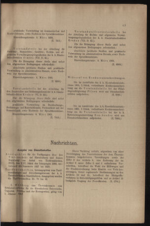 Verordnungs- und Anzeige-Blatt der k.k. General-Direction der österr. Staatsbahnen 19050225 Seite: 7