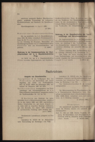 Verordnungs- und Anzeige-Blatt der k.k. General-Direction der österr. Staatsbahnen 19050401 Seite: 4