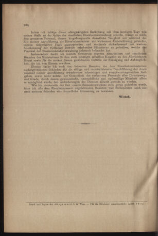 Verordnungs- und Anzeige-Blatt der k.k. General-Direction der österr. Staatsbahnen 19050502 Seite: 4