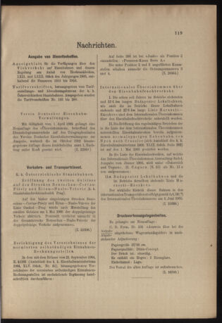 Verordnungs- und Anzeige-Blatt der k.k. General-Direction der österr. Staatsbahnen 19050520 Seite: 5