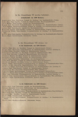 Verordnungs- und Anzeige-Blatt der k.k. General-Direction der österr. Staatsbahnen 19050624 Seite: 11