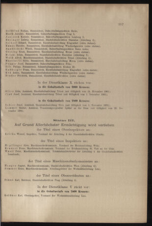 Verordnungs- und Anzeige-Blatt der k.k. General-Direction der österr. Staatsbahnen 19050624 Seite: 7