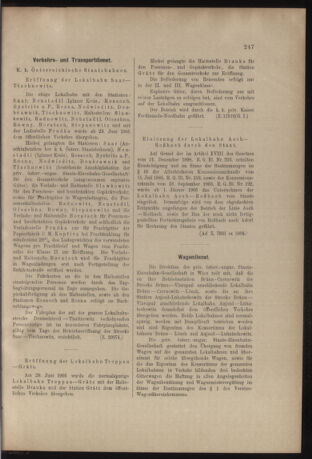 Verordnungs- und Anzeige-Blatt der k.k. General-Direction der österr. Staatsbahnen 19050708 Seite: 3