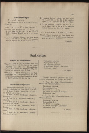 Verordnungs- und Anzeige-Blatt der k.k. General-Direction der österr. Staatsbahnen 19050722 Seite: 7