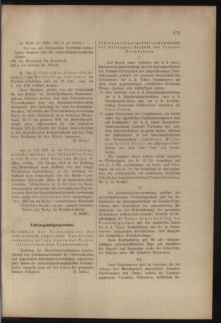 Verordnungs- und Anzeige-Blatt der k.k. General-Direction der österr. Staatsbahnen 19050805 Seite: 3