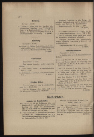 Verordnungs- und Anzeige-Blatt der k.k. General-Direction der österr. Staatsbahnen 19050812 Seite: 2