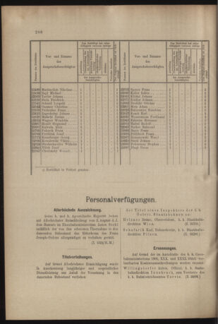 Verordnungs- und Anzeige-Blatt der k.k. General-Direction der österr. Staatsbahnen 19050819 Seite: 8