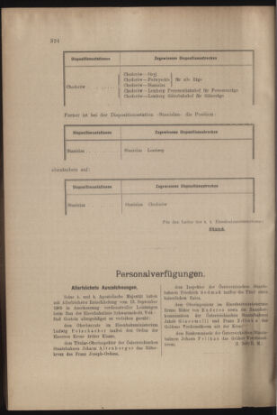 Verordnungs- und Anzeige-Blatt der k.k. General-Direction der österr. Staatsbahnen 19050923 Seite: 4