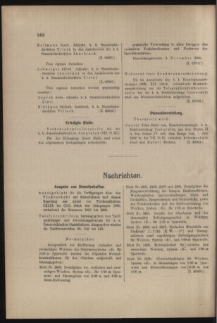 Verordnungs- und Anzeige-Blatt der k.k. General-Direction der österr. Staatsbahnen 19051028 Seite: 8