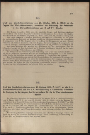 Verordnungs- und Anzeige-Blatt der k.k. General-Direction der österr. Staatsbahnen 19051104 Seite: 3