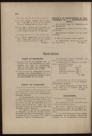 Verordnungs- und Anzeige-Blatt der k.k. General-Direction der österr. Staatsbahnen 19051104 Seite: 6