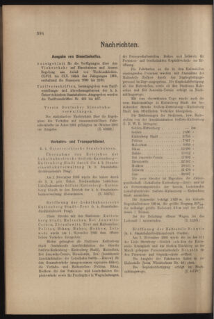 Verordnungs- und Anzeige-Blatt der k.k. General-Direction der österr. Staatsbahnen 19051111 Seite: 10