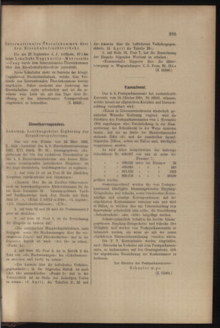 Verordnungs- und Anzeige-Blatt der k.k. General-Direction der österr. Staatsbahnen 19051111 Seite: 11