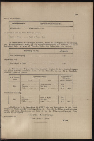 Verordnungs- und Anzeige-Blatt der k.k. General-Direction der österr. Staatsbahnen 19051111 Seite: 5