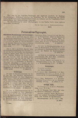 Verordnungs- und Anzeige-Blatt der k.k. General-Direction der österr. Staatsbahnen 19051111 Seite: 9