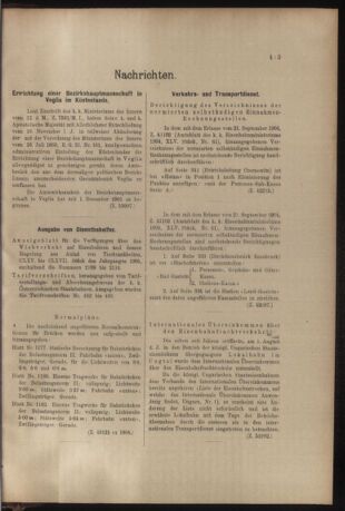 Verordnungs- und Anzeige-Blatt der k.k. General-Direction der österr. Staatsbahnen 19051125 Seite: 3