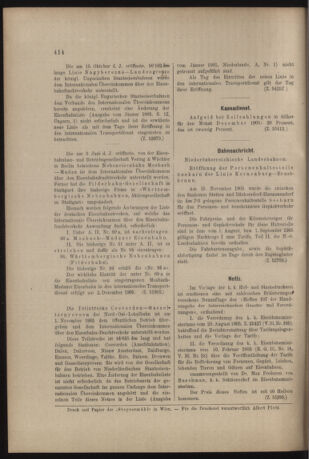 Verordnungs- und Anzeige-Blatt der k.k. General-Direction der österr. Staatsbahnen 19051125 Seite: 4