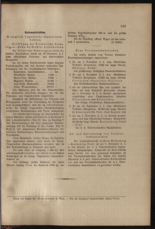 Verordnungs- und Anzeige-Blatt der k.k. General-Direction der österr. Staatsbahnen 19051202 Seite: 9