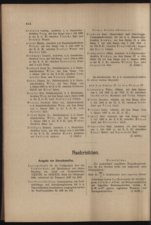 Verordnungs- und Anzeige-Blatt der k.k. General-Direction der österr. Staatsbahnen 19051216 Seite: 4