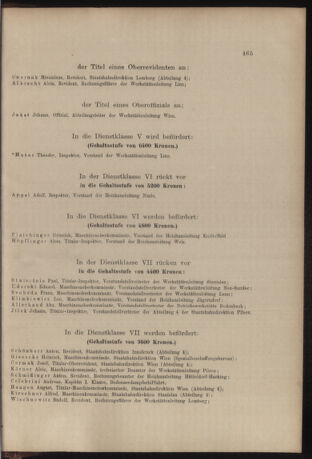 Verordnungs- und Anzeige-Blatt der k.k. General-Direction der österr. Staatsbahnen 19051223 Seite: 17