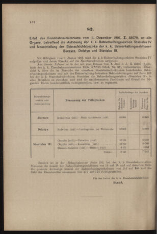 Verordnungs- und Anzeige-Blatt der k.k. General-Direction der österr. Staatsbahnen 19051223 Seite: 4