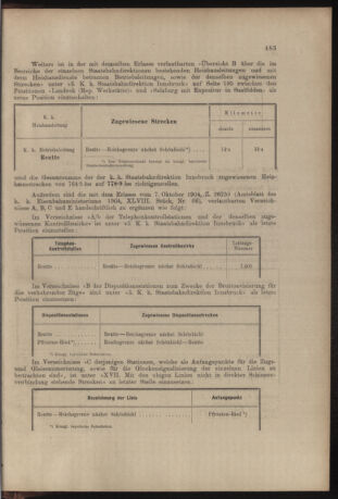 Verordnungs- und Anzeige-Blatt der k.k. General-Direction der österr. Staatsbahnen 19051230 Seite: 5