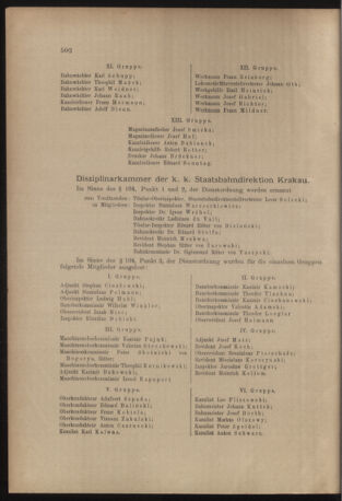 Verordnungs- und Anzeige-Blatt der k.k. General-Direction der österr. Staatsbahnen 19051231 Seite: 12