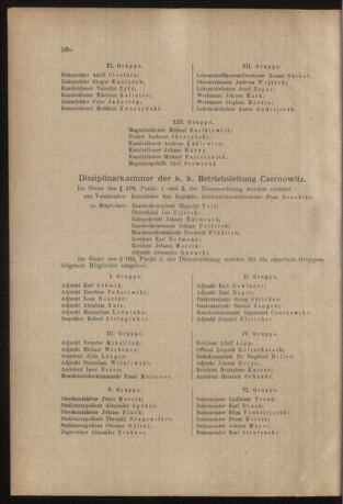 Verordnungs- und Anzeige-Blatt der k.k. General-Direction der österr. Staatsbahnen 19051231 Seite: 16