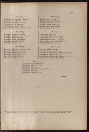 Verordnungs- und Anzeige-Blatt der k.k. General-Direction der österr. Staatsbahnen 19051231 Seite: 17