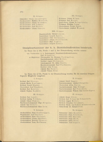 Verordnungs- und Anzeige-Blatt der k.k. General-Direction der österr. Staatsbahnen 19051231 Seite: 4