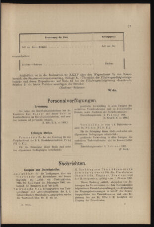 Verordnungs- und Anzeige-Blatt der k.k. General-Direction der österr. Staatsbahnen 19060127 Seite: 5