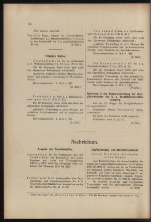 Verordnungs- und Anzeige-Blatt der k.k. General-Direction der österr. Staatsbahnen 19060224 Seite: 2