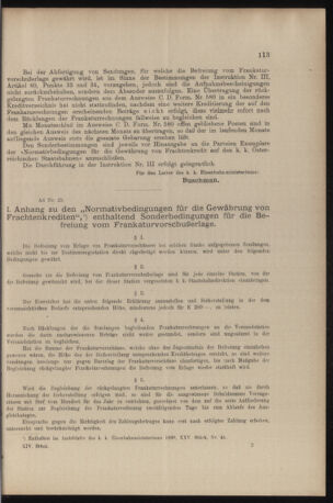 Verordnungs- und Anzeige-Blatt der k.k. General-Direction der österr. Staatsbahnen 19060324 Seite: 9