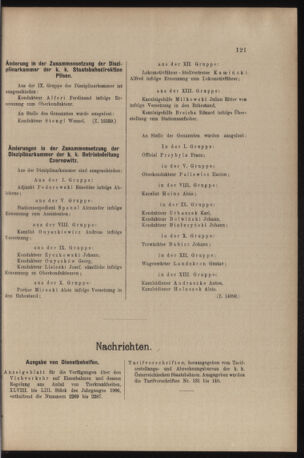 Verordnungs- und Anzeige-Blatt der k.k. General-Direction der österr. Staatsbahnen 19060331 Seite: 3