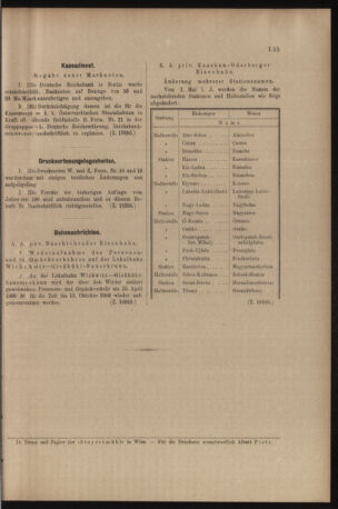 Verordnungs- und Anzeige-Blatt der k.k. General-Direction der österr. Staatsbahnen 19060414 Seite: 5