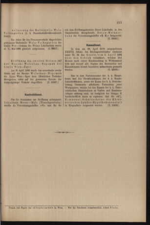 Verordnungs- und Anzeige-Blatt der k.k. General-Direction der österr. Staatsbahnen 19060505 Seite: 7