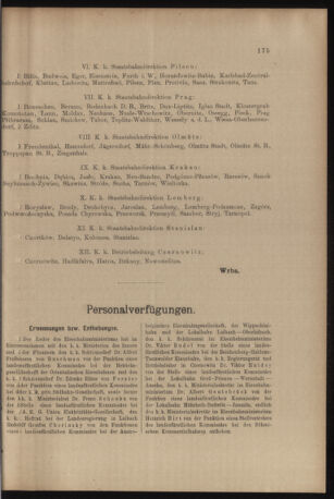 Verordnungs- und Anzeige-Blatt der k.k. General-Direction der österr. Staatsbahnen 19060526 Seite: 7