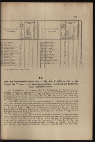 Verordnungs- und Anzeige-Blatt der k.k. General-Direction der österr. Staatsbahnen 19060602 Seite: 5