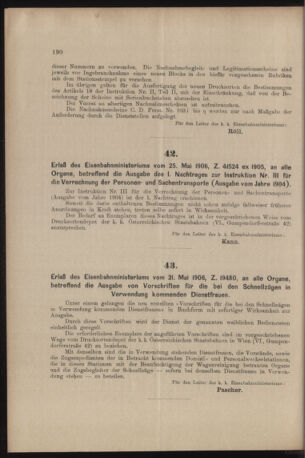 Verordnungs- und Anzeige-Blatt der k.k. General-Direction der österr. Staatsbahnen 19060602 Seite: 6