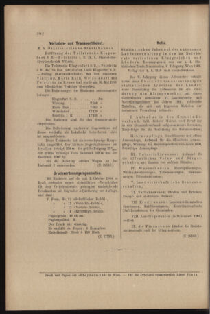 Verordnungs- und Anzeige-Blatt der k.k. General-Direction der österr. Staatsbahnen 19060611 Seite: 6