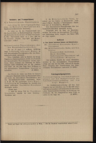 Verordnungs- und Anzeige-Blatt der k.k. General-Direction der österr. Staatsbahnen 19060616 Seite: 5