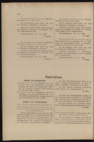 Verordnungs- und Anzeige-Blatt der k.k. General-Direction der österr. Staatsbahnen 19060623 Seite: 4