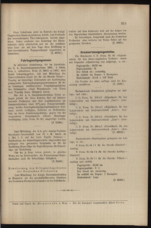 Verordnungs- und Anzeige-Blatt der k.k. General-Direction der österr. Staatsbahnen 19060623 Seite: 5