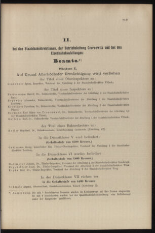 Verordnungs- und Anzeige-Blatt der k.k. General-Direction der österr. Staatsbahnen 19060628 Seite: 5