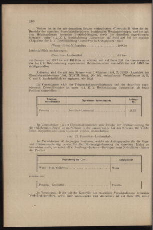 Verordnungs- und Anzeige-Blatt der k.k. General-Direction der österr. Staatsbahnen 19060714 Seite: 4