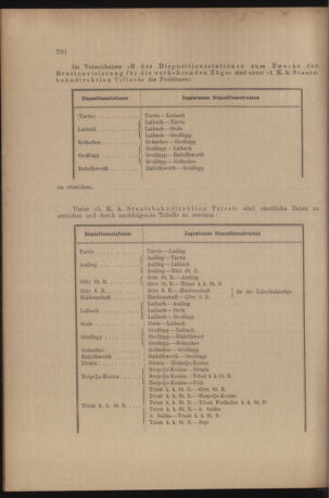 Verordnungs- und Anzeige-Blatt der k.k. General-Direction der österr. Staatsbahnen 19060721 Seite: 10