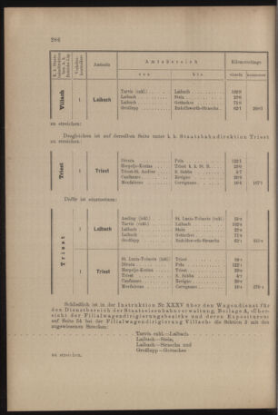 Verordnungs- und Anzeige-Blatt der k.k. General-Direction der österr. Staatsbahnen 19060721 Seite: 12