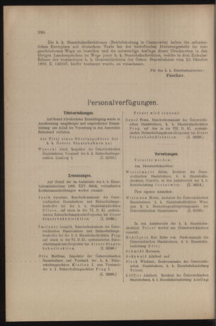 Verordnungs- und Anzeige-Blatt der k.k. General-Direction der österr. Staatsbahnen 19060721 Seite: 16