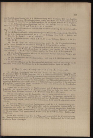 Verordnungs- und Anzeige-Blatt der k.k. General-Direction der österr. Staatsbahnen 19060721 Seite: 3