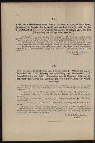 Verordnungs- und Anzeige-Blatt der k.k. General-Direction der österr. Staatsbahnen 19060811 Seite: 4